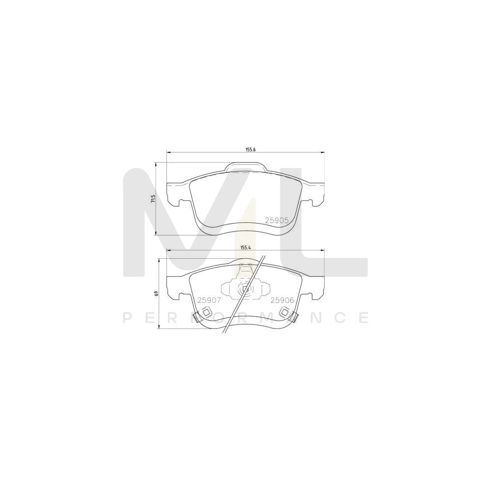 brembo-p-23-167-brake-pad-set-for-fiat-500l-351-352-with-acoustic-wear-warning
