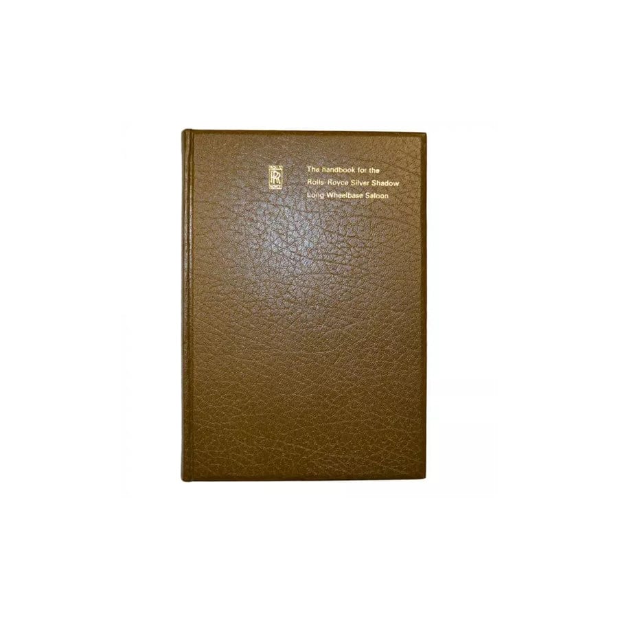 GENUINE Rolls-Royce & Bentley TSD2883 HANDBOOK