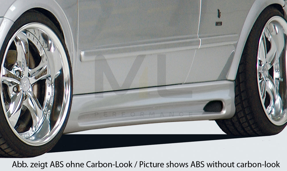 Rieger 00099305 Opel Astra G Side Skirt 1 | ML Performance UK Car Parts