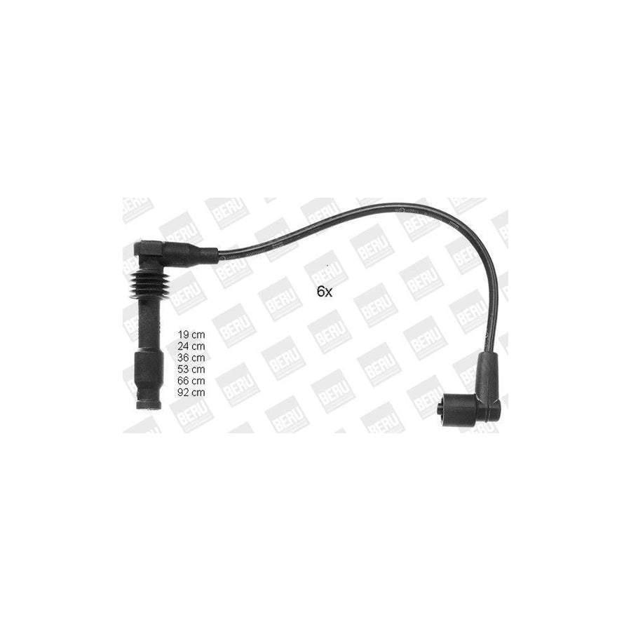 Beru Zef986 Ignition Cable Kit