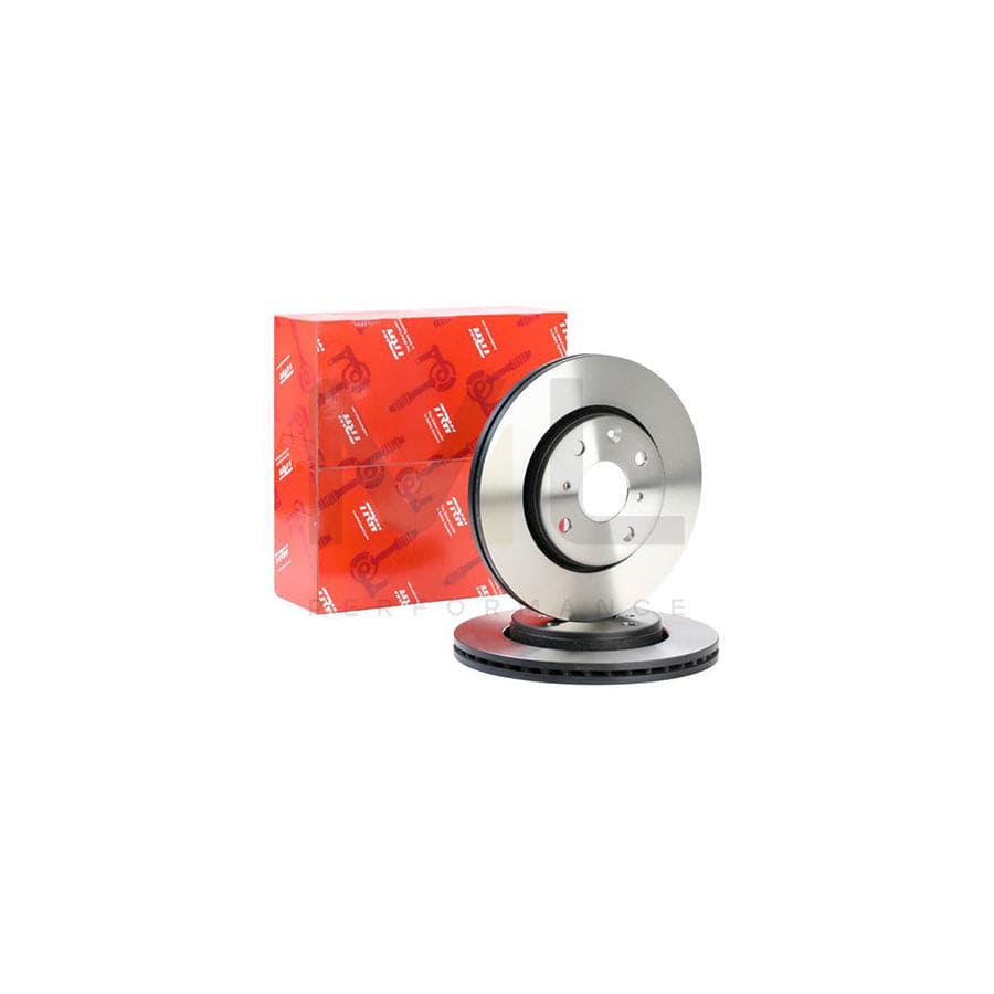 TRW DF4469 Brake Disc Vented, Painted  - 1 piece