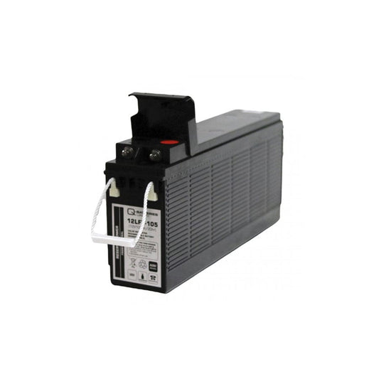 Q-Batteries 12LFT105 12V 108Ah AGM Front terminal lead accumulator 10year type VRLA