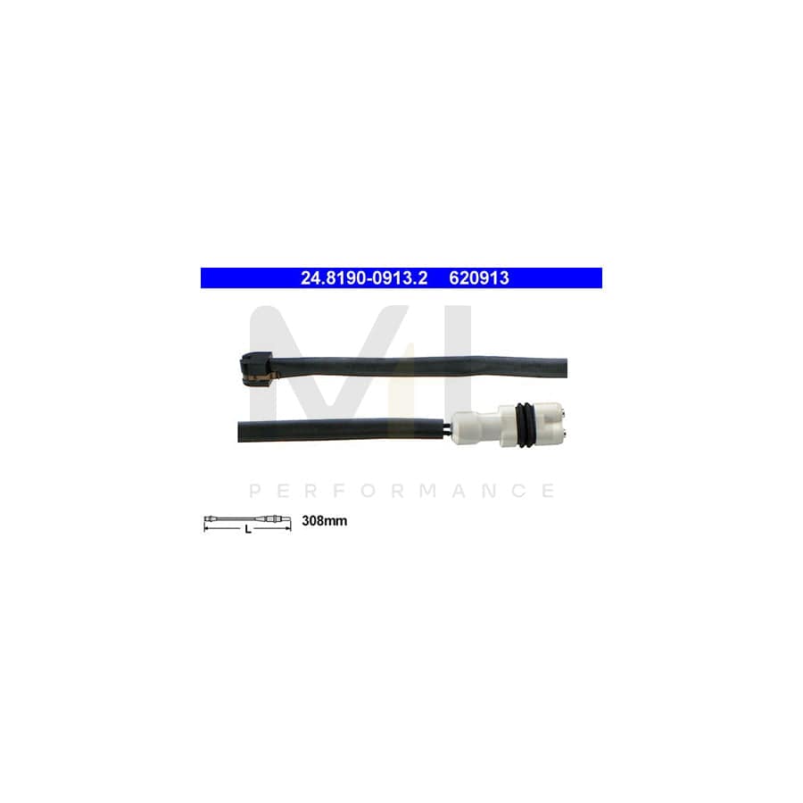 ATE 24.8190-0913.2 Brake pad wear sensor for PORSCHE 944 Coupe