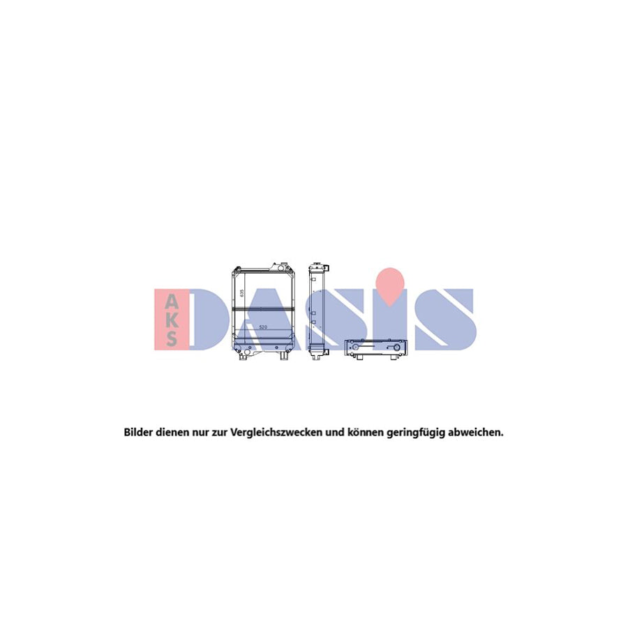 AKS Dasis 440132N Engine Radiator