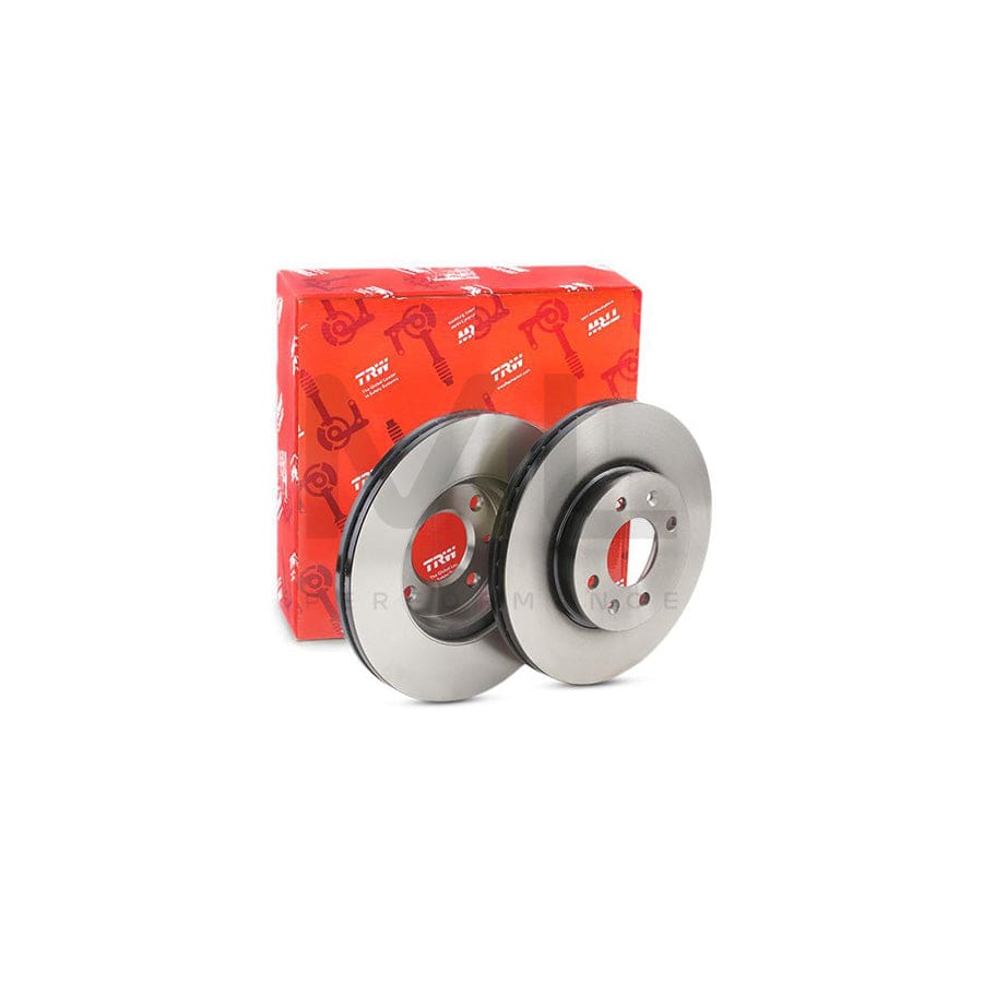 TRW DF4839 Brake Disc Vented, Painted  - 1 piece