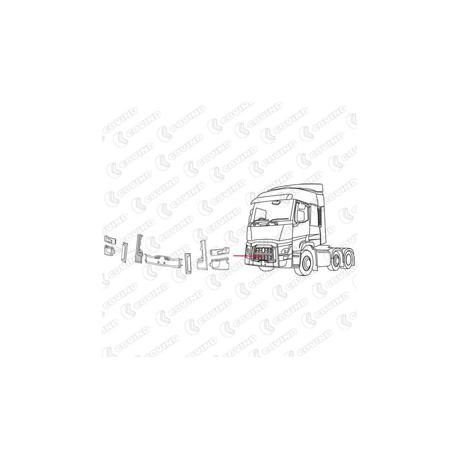 Covind Rrt/196 Cover, Bumper