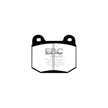 EBC DP91538 Mitsubishi Lancer Evo Orangestuff Rear Brake Pads  - Brembo Caliper 2 | ML Performance UK Car Parts