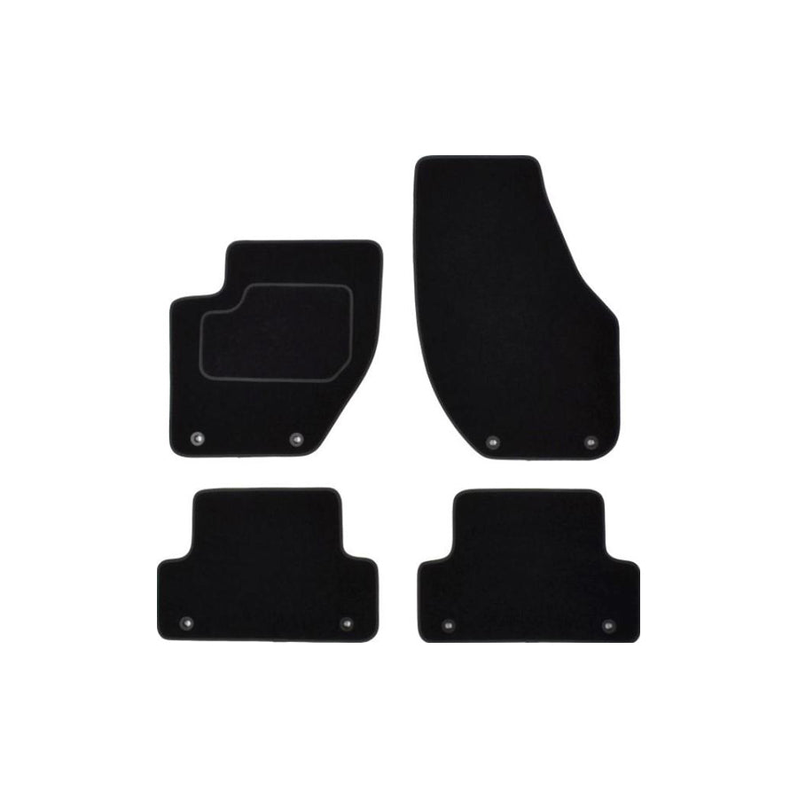Custo Pol Vol125C Floor Mat Set for Volvo V40 Estate