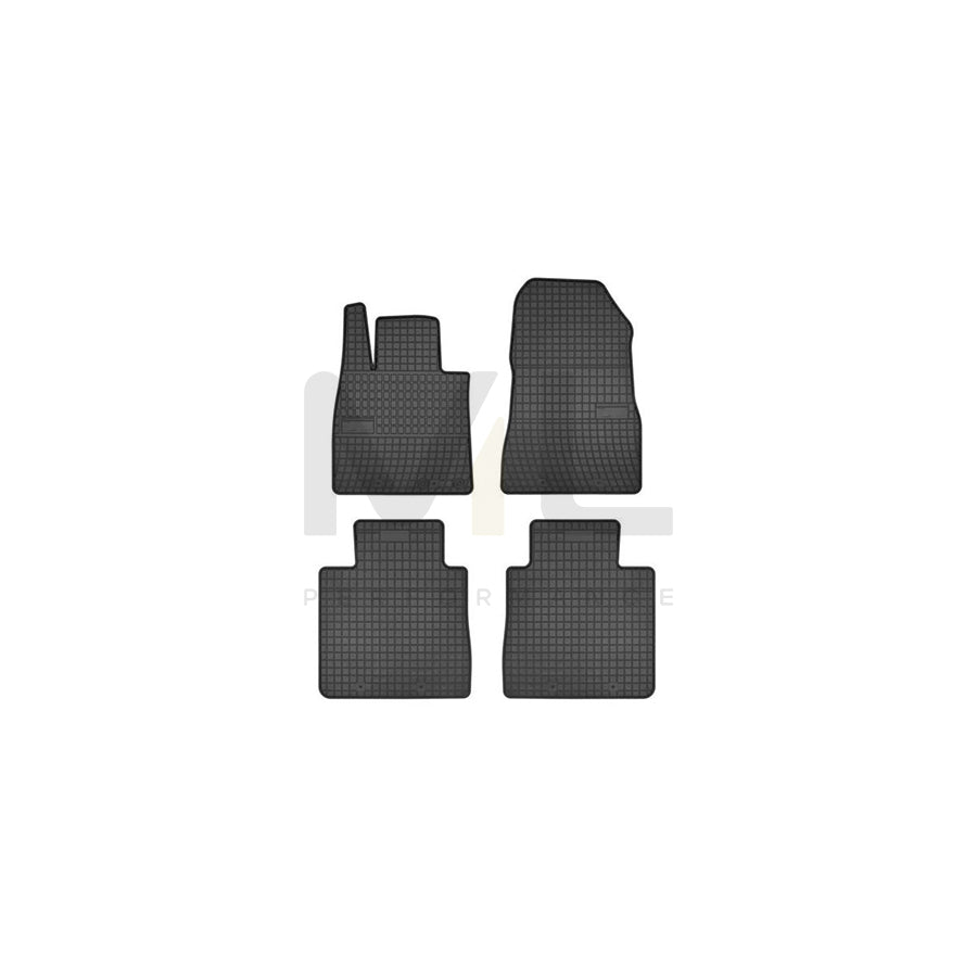 FROGUM Tailored 0456 Floor mat set for NISSAN Note II Hatchback (E12) Elastomer, Front and Rear, Quantity: 4, Black, (LHD)