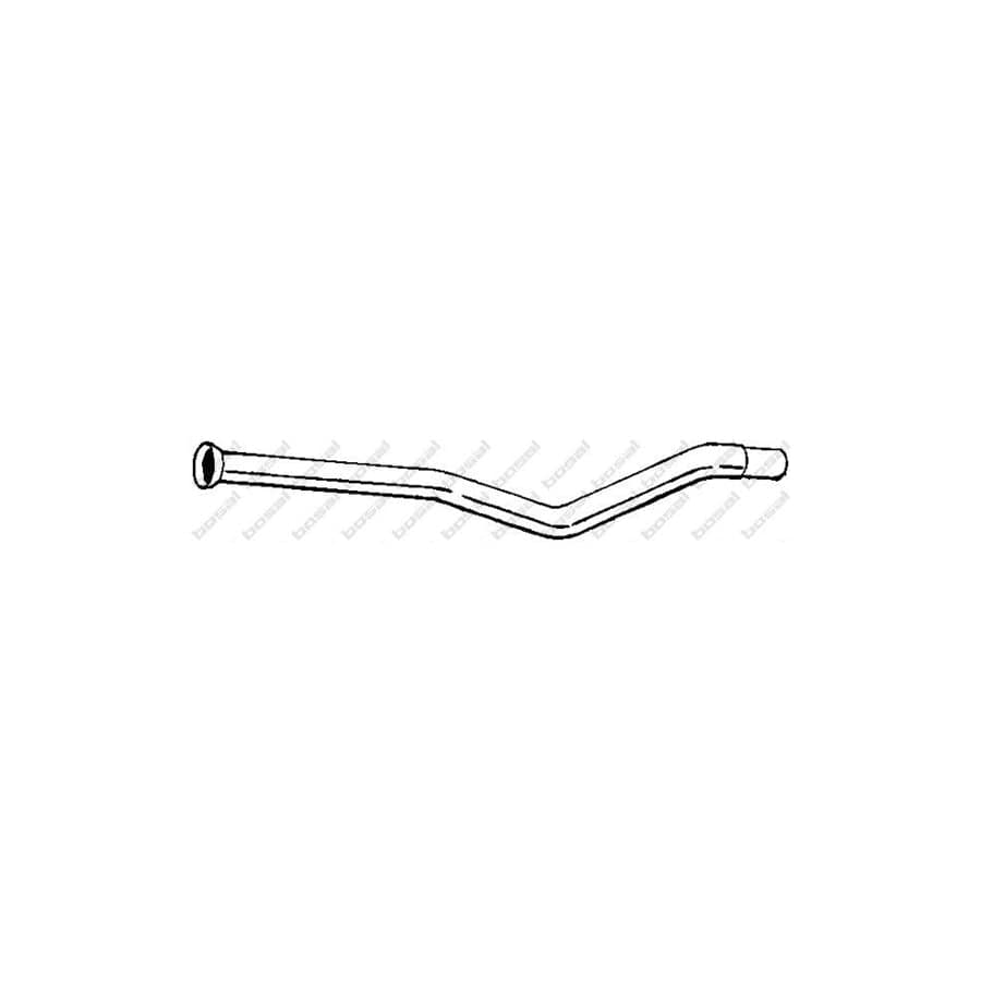 Bosal 828-925 Exhaust Pipe for Volvo 240