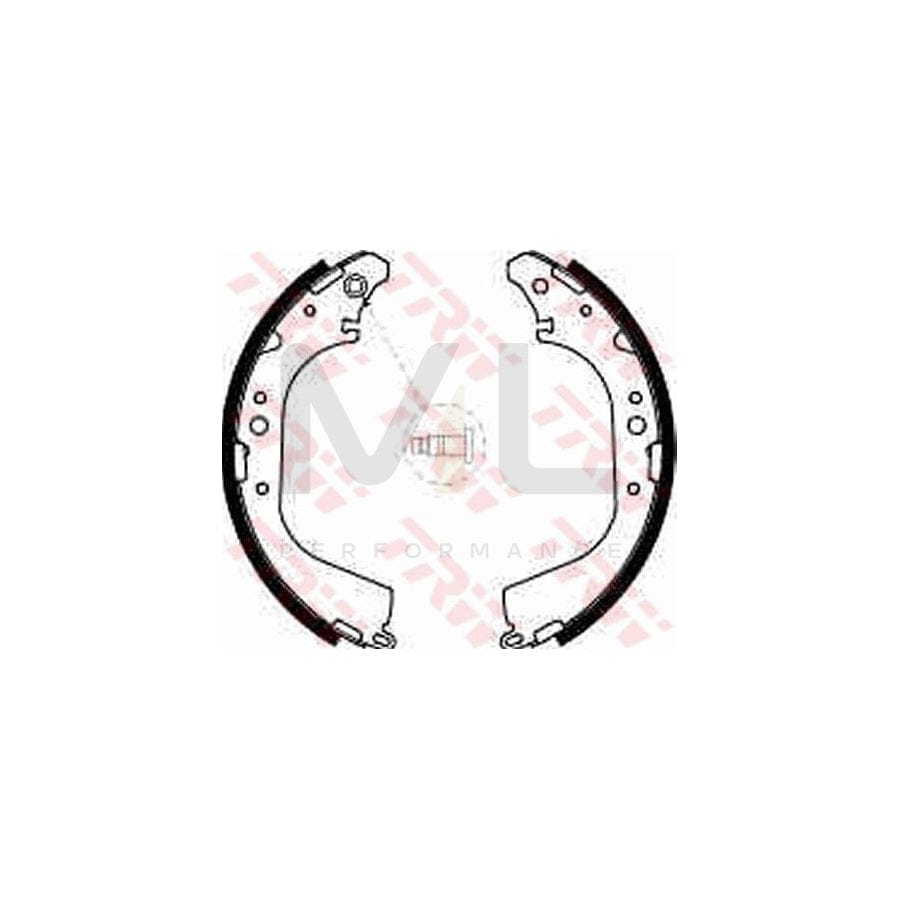 TRW GS8601 Brake Shoe Set for TOYOTA HIACE