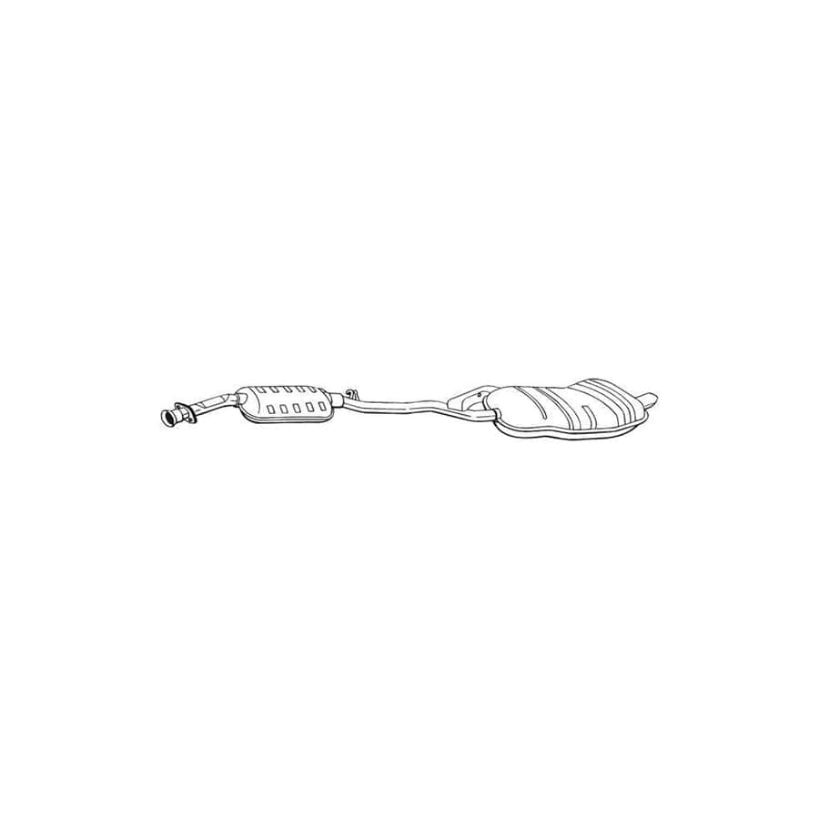 Bosal 286-181 Rear Silencer for BMW 3 Series