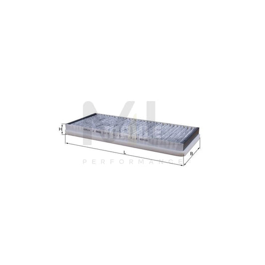 MAHLE ORIGINAL LAK 77 Pollen filter Activated Carbon Filter