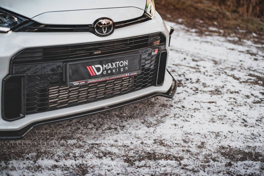 Maxton Design Toyota GR Yaris MK4 Front Splitter + Flaps V.3