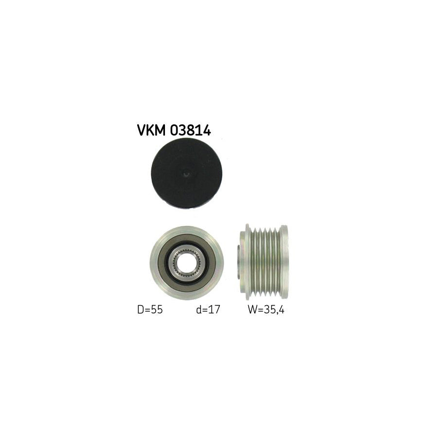 Skf Vkm 03814 Alternator Freewheel Clutch