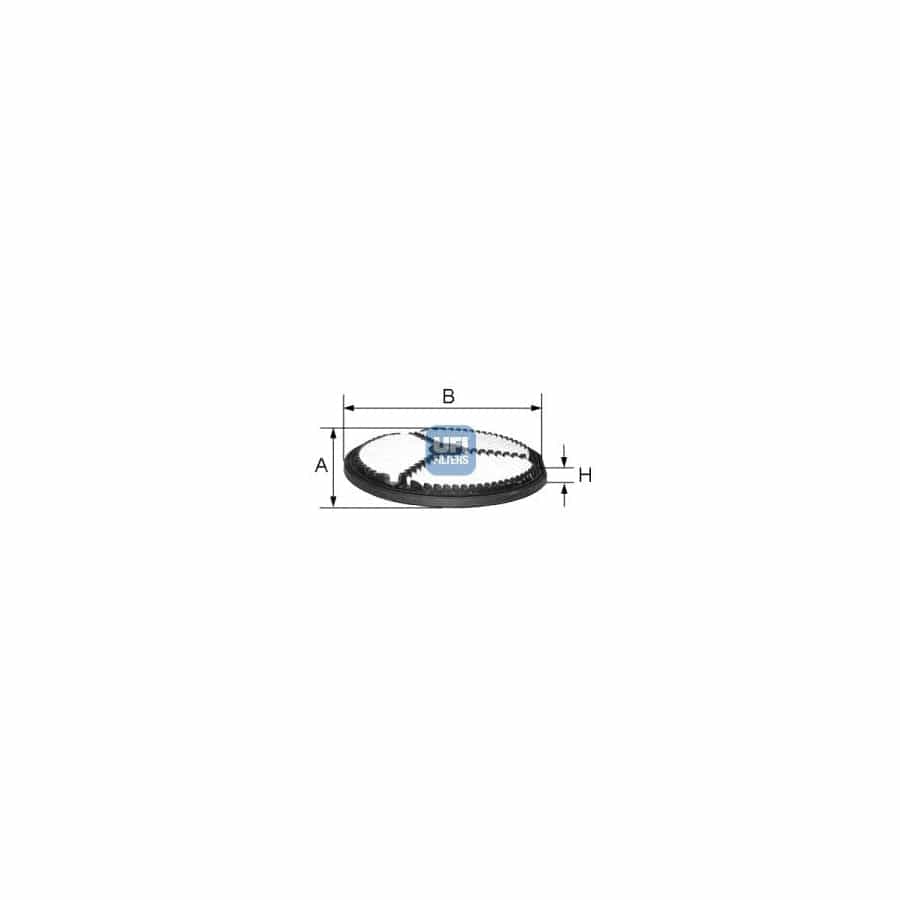 Ufi 27.274.00 Air Filter For Daewoo Tico