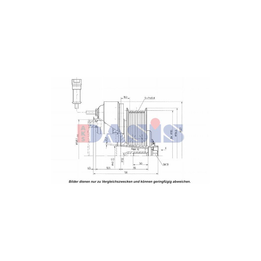 AKS Dasis 851214N AC Compressor Clutch
