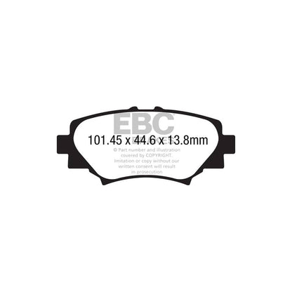 EBC PD40K1101 Mazda 3 Ultimax Pad & Plain Disc Kit 3 | ML Performance UK Car Parts