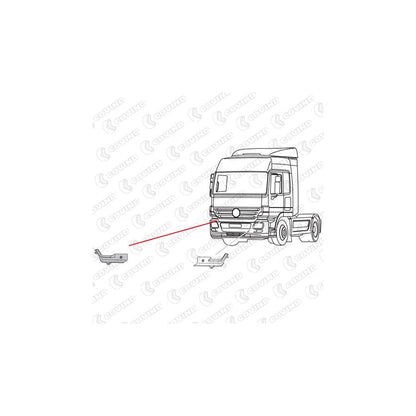 Covind 943/128 Mounting Bracket, Bumper