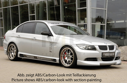 Rieger 00099549 BMW 3 Series E90 E91 Side Skirt 2 | ML Performance UK Car Parts