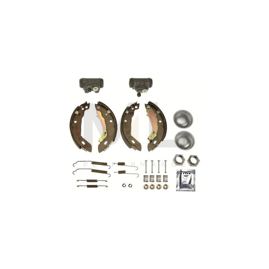 TRW BK1136 Brake Shoe Set with wheel brake cylinder, Brake Kit