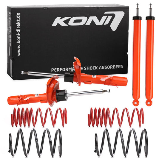 KONI 1120-1827 Suspension Kit, Coil Springs / Shock Absorbers for Ford Focus Mk2 Hatchback (Da_, Hcp, Dp)