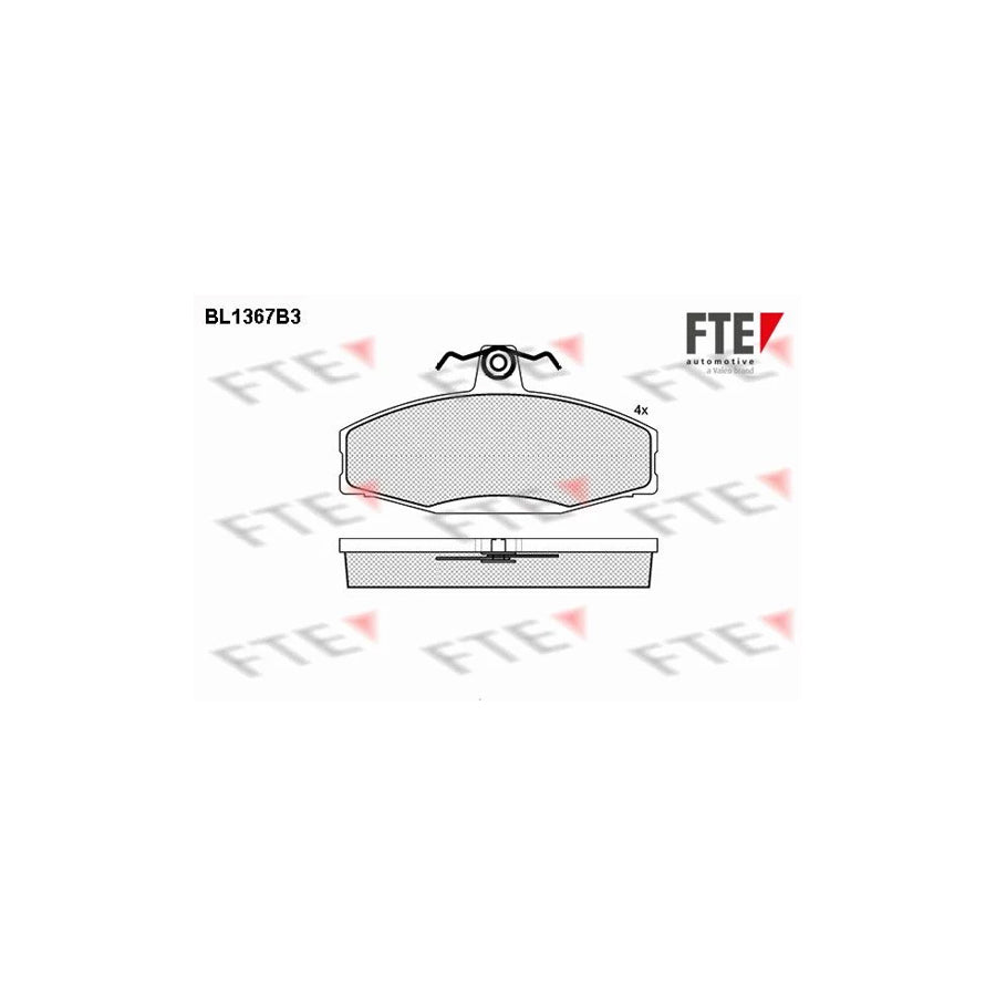 FTE 9010145 Brake Pad Set