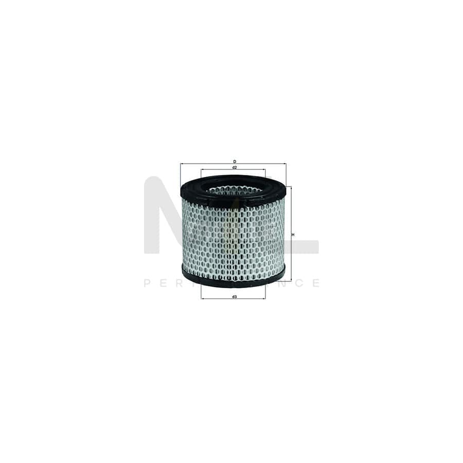 MAHLE ORIGINAL LX 247 Air Filter Filter Insert | ML Performance Car Parts