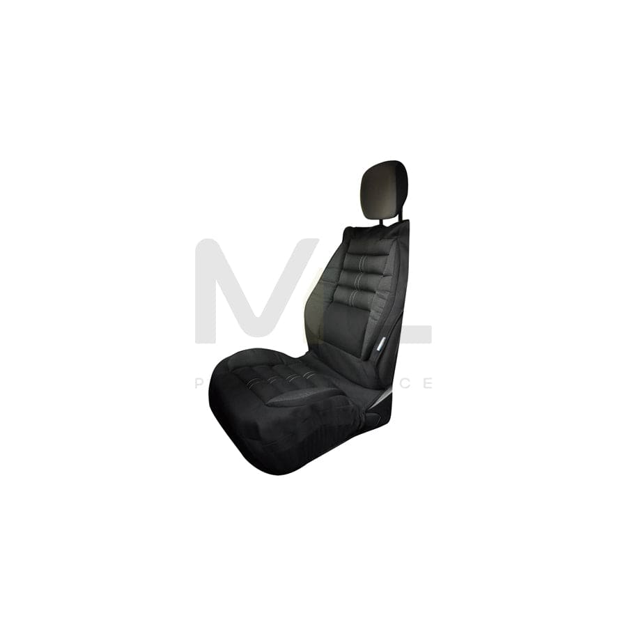 KINE TRAVEL 169822 Car seat cover Black, Massage, Polyester, PU (Polyurethane)