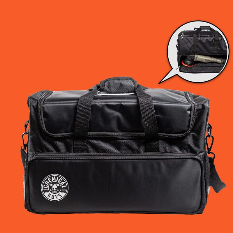 Chemical Guys Arsenal Range Trunk Organizer & Detailing Bag With Polisher Pocket