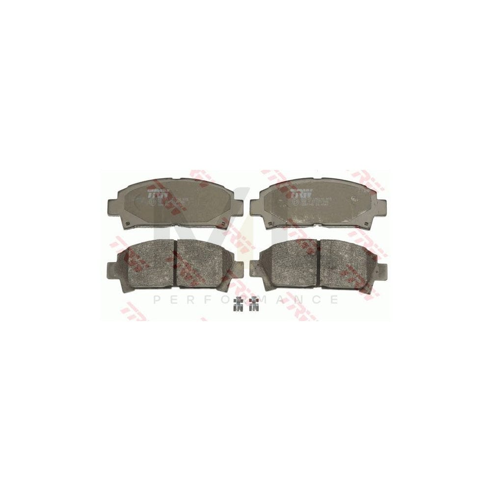 TRW Gdb1145 Brake Pad Set Not Prepared For Wear Indicator, With Accessories