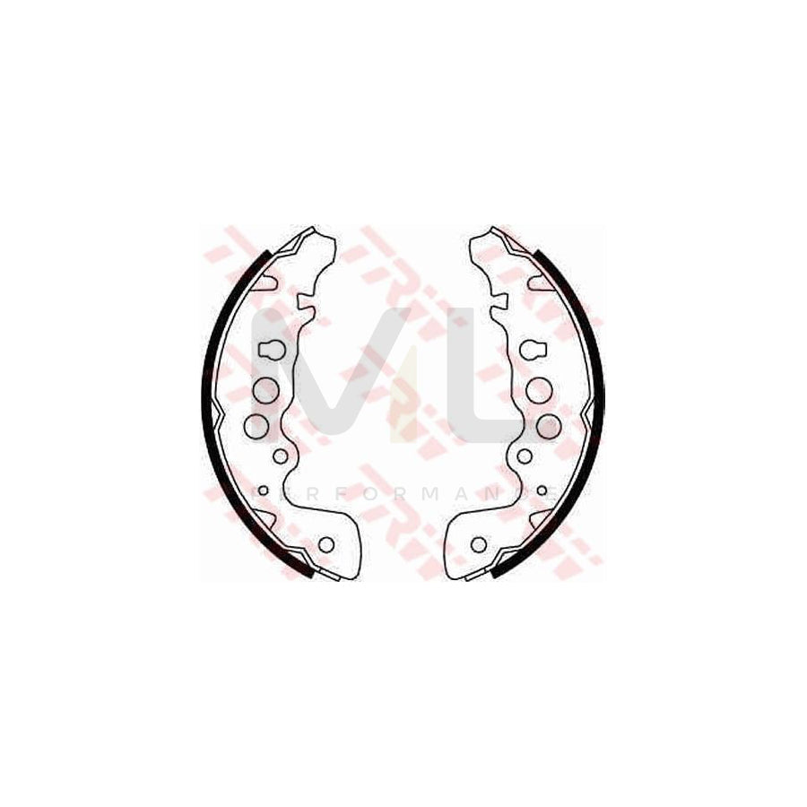 TRW GS8670 Brake Shoe Set