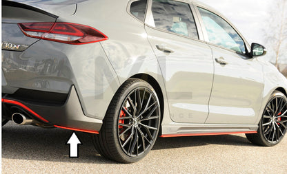 Rieger 00076007 Hyundai Rear Side Splitter (i30 N-Performance & i30 N) 6 | ML Performance UK Car Parts