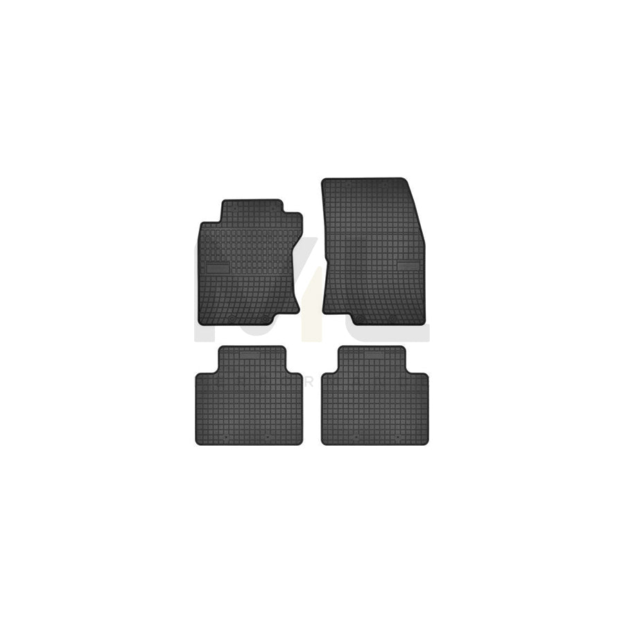 FROGUM Tailored 0458 Floor mat set for NISSAN X-Trail (T32) Elastomer, Front and Rear, Quantity: 4, Black, (LHD)