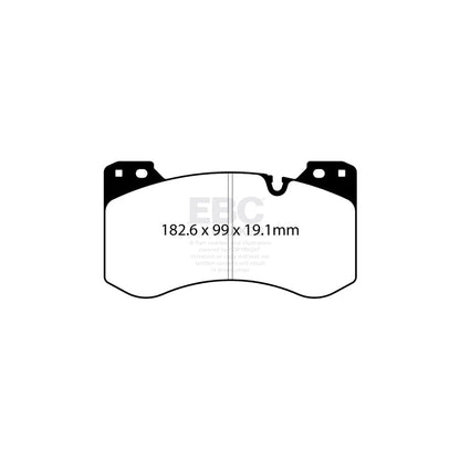 EBC DP82454RPX BMW G80 G82 G83 RP-X Full Race Front Brake Pads 2 | ML Performance UK Car Parts