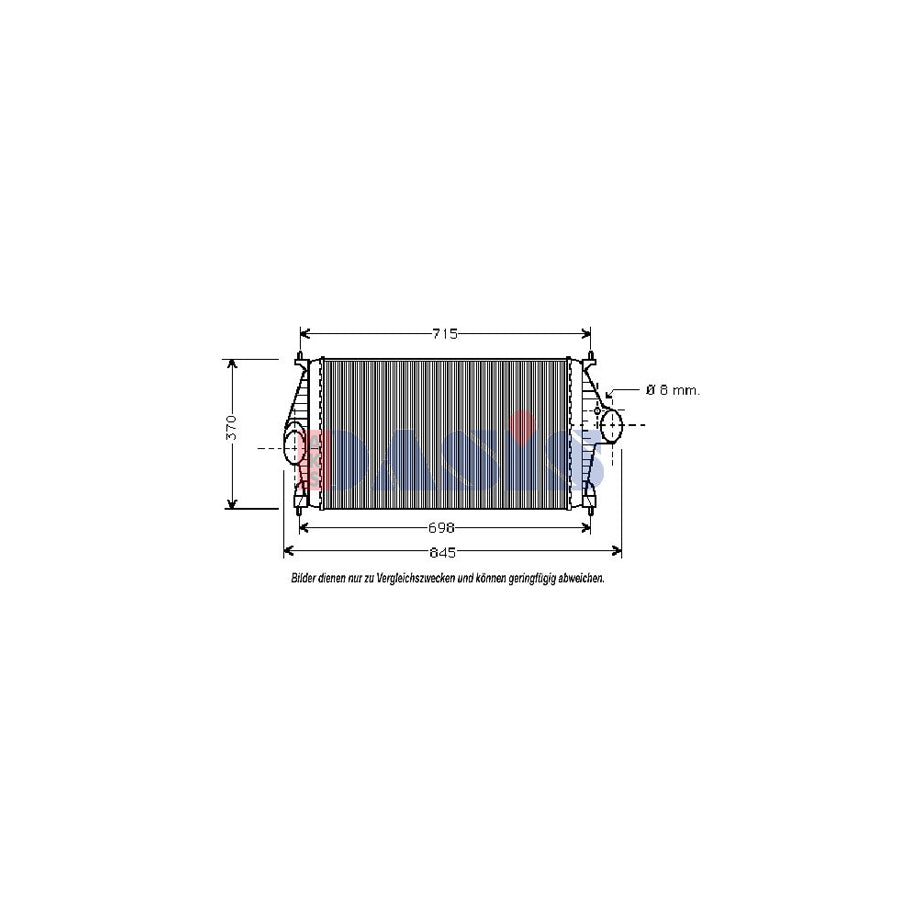 AKS Dasis 167010N Intercooler