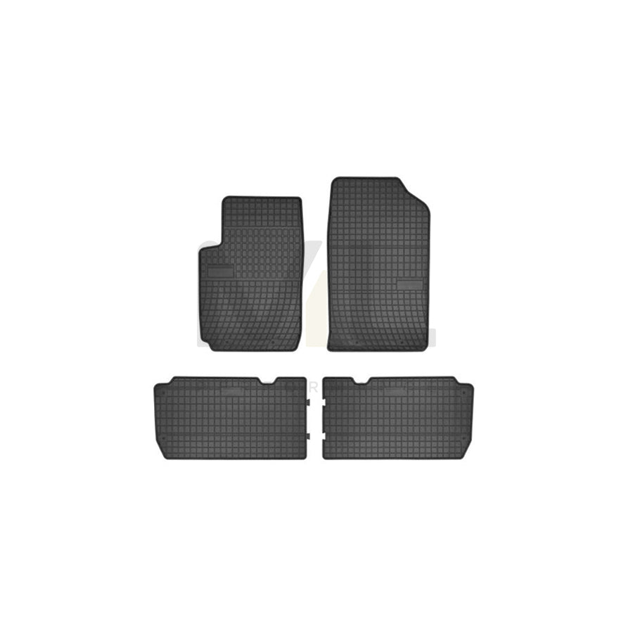 FROGUM Tailored 0652 Floor mat set for CITROEN Xsara Picasso (N68) Elastomer, Front and Rear, Quantity: 4, Black, (LHD)