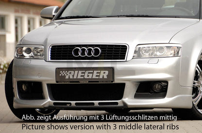 Rieger 00055251 Audi 8E B6 A4 Front Bumper 1 | ML Performance UK Car Parts