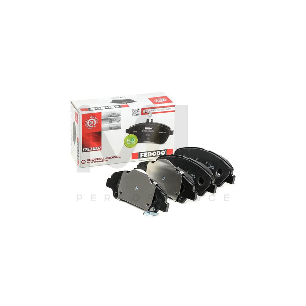 Ferodo Premier Eco Friction FDB4920 Brake Pad Set for Hyundai I10 With Acoustic Wear Warning, Without Accessories