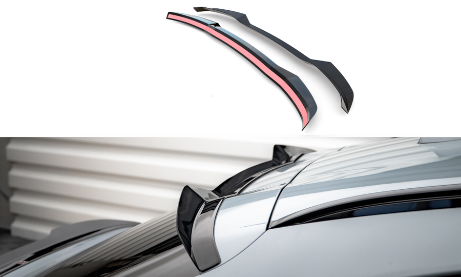 Maxton Design BM-X4-02F-MPACK-CAP1T Spoiler Cap V.2 BMW X4 M-Pack G02 Facelift | ML Performance UK Car Parts