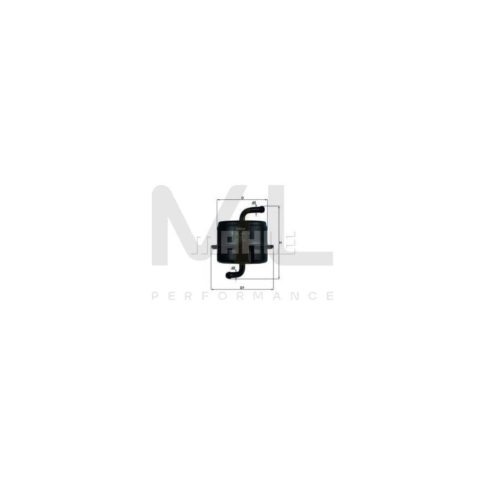 MAHLE ORIGINAL KL 521 Fuel filter In-Line Filter | ML Performance Car Parts