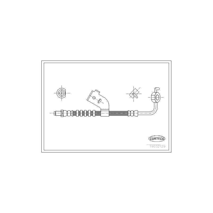 Corteco 19032129 Brake Hose