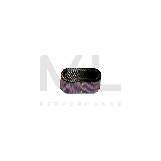 K&N RP-5115 Universal Air Filter - Carbon Fiber Top And Base