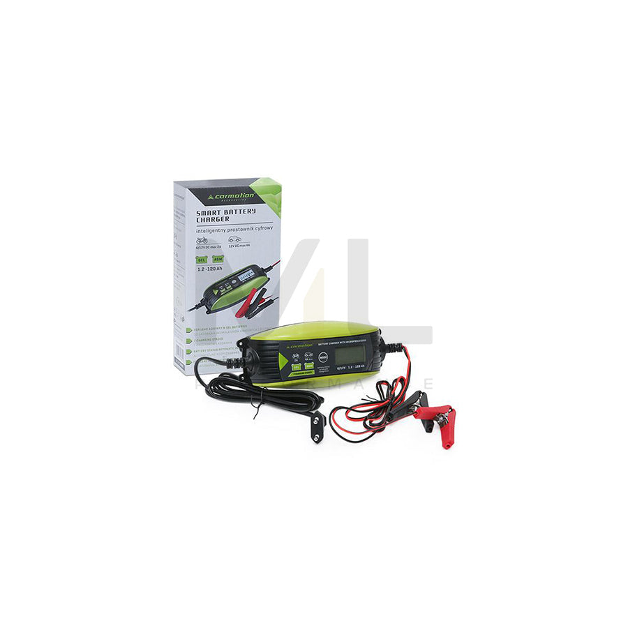 CARMOTION 58695 Battery Charger 12, 6V, Max. 120AhAh