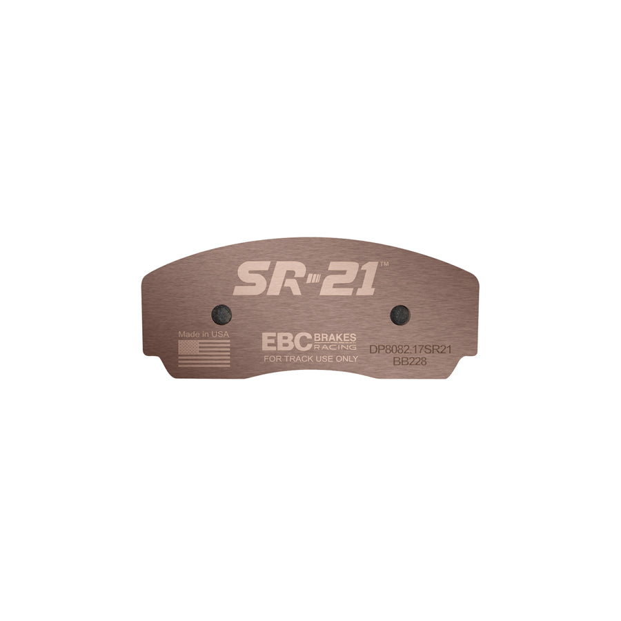 EBC DP8002.17SR21 Jaguar Marcos Noble Opel SR21 Sintered Track Front/Rear Brake Pads - Girling/TRW/AP Caliper 2 | ML Performance UK Car Parts
