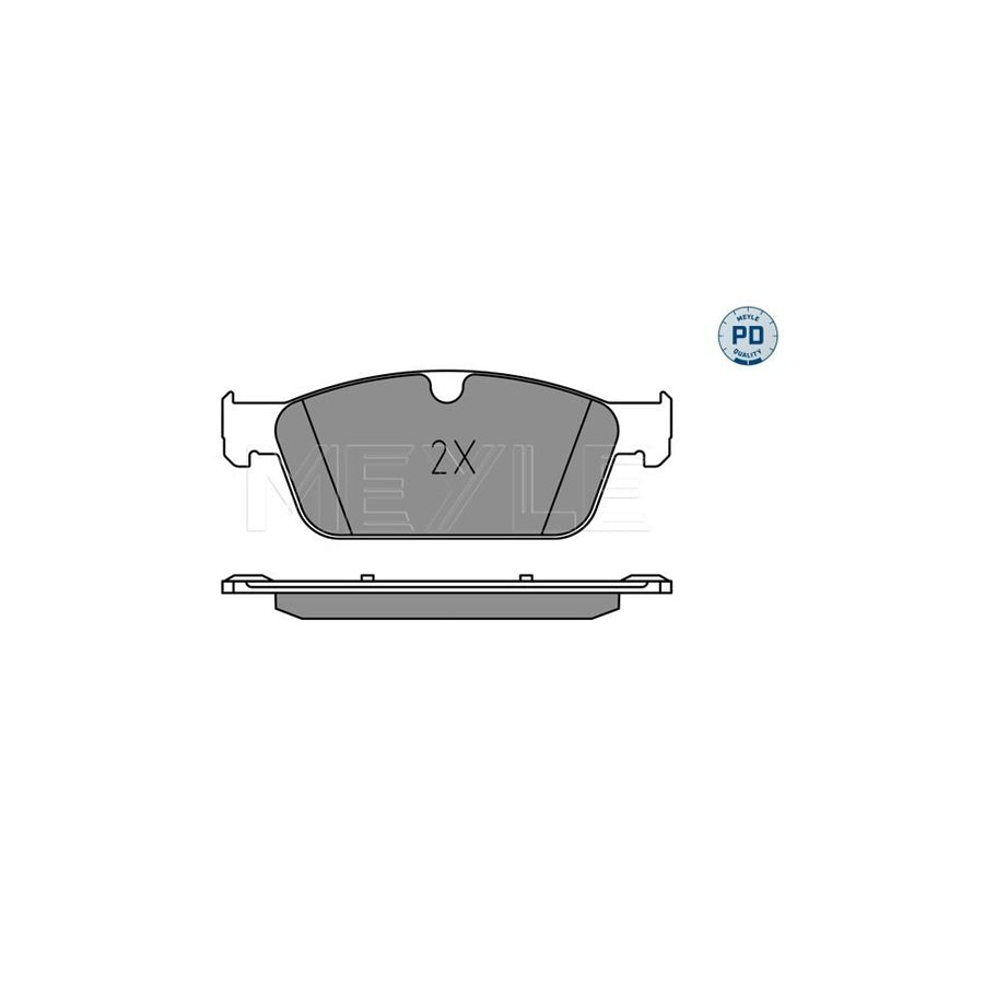 Meyle 025 255 3119/Pd Brake Pad Set