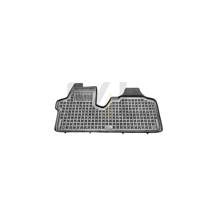 REZAW PLAST Tailored 201225 Floor mat set Elastomer, Front, Quantity: 1, Black