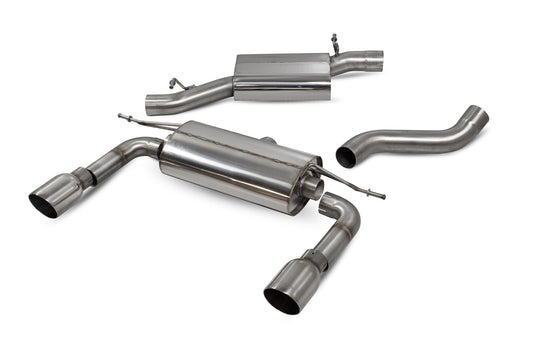 Scorpion SAU086 Audi TT MK3 Resonated Cat-Back System With No Valves | ML Performance UK UK