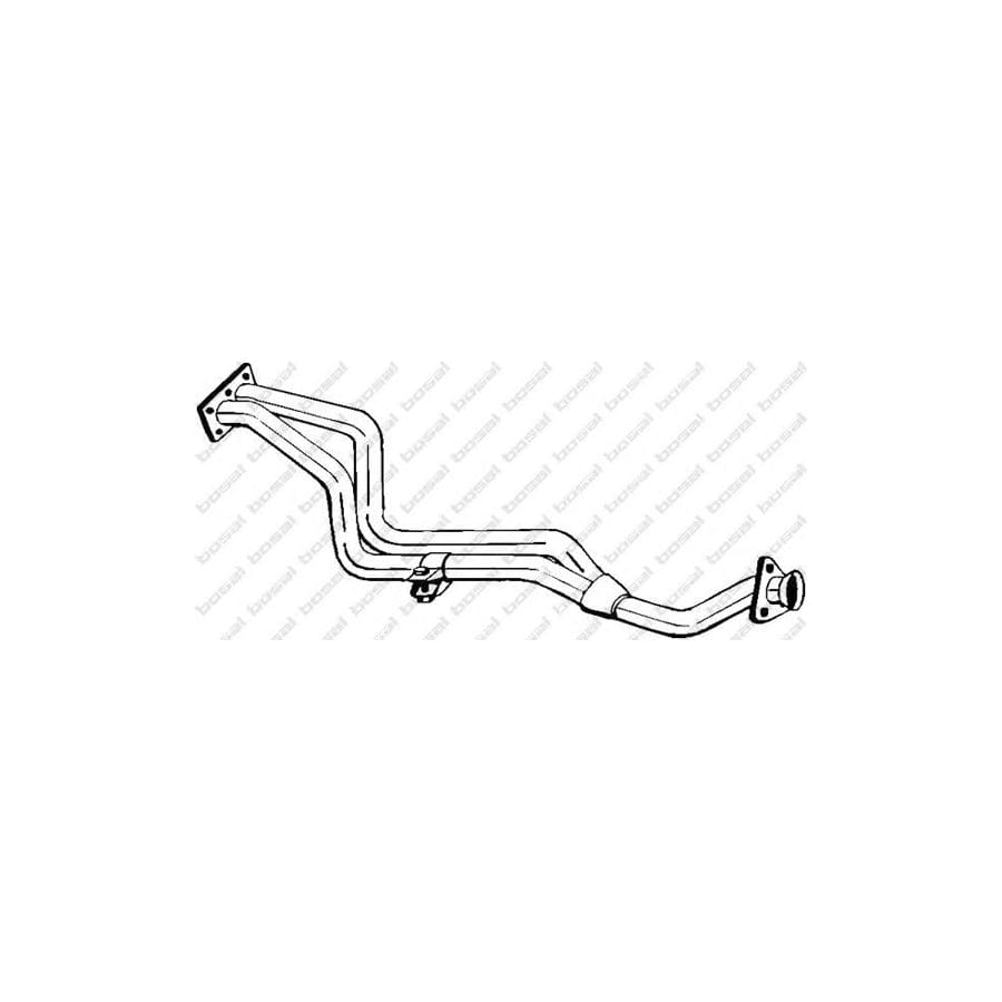 Bosal 833-949 Exhaust Pipe for Audi 100
