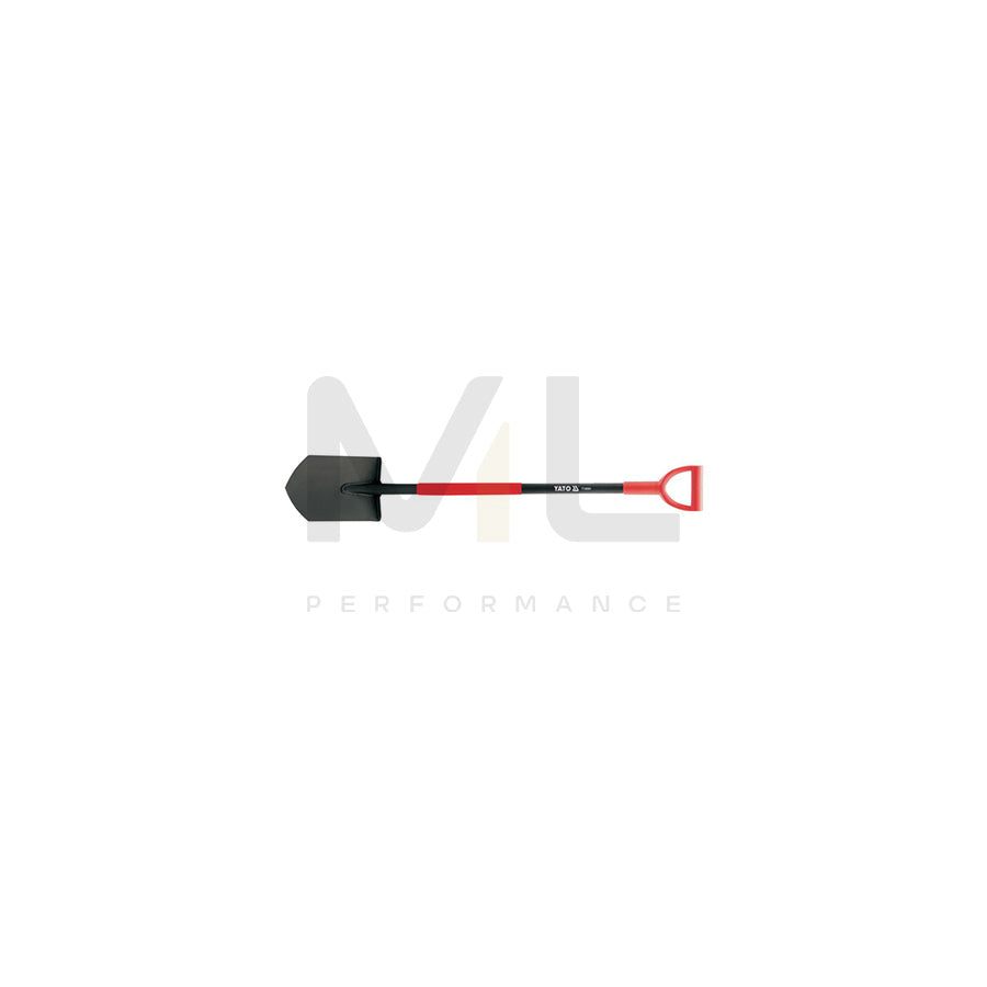 YATO YT-86804 Shovel 2.3kg, GRP (Glass fibre Reinforced Plastic), Steel